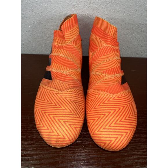 Adidas Nemeziz 18+ FG SAMPLE DA9589 Orange Cleats Men’s Sz 10.5 Football/Soccer main image 11